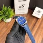 Aqua Steel Chronograph watch angled view